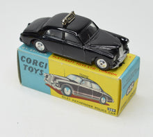 Corgi Toys 209 Riley Pathfinder Police car Very Near Mint/Boxed 'Cotswold' Collection Part 2 (Shaped hubs)