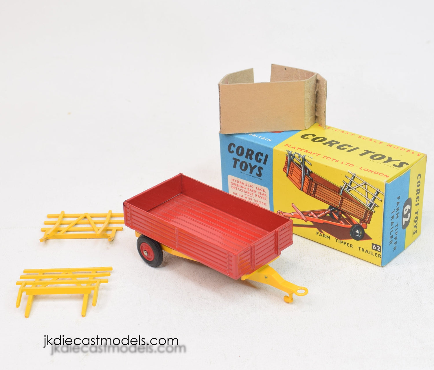 Corgi toys 62 Farm Trailer Virtually Mint/Boxed