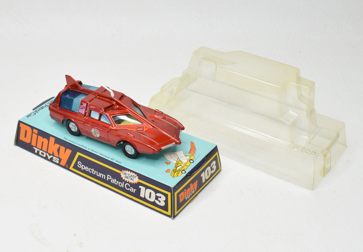 Dinky toys 103 Spectrum Patrol Car  Virtually Mint/Boxed 'The Lane' Collection