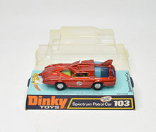 Dinky toys 103 Spectrum Patrol Car  Virtually Mint/Boxed 'The Lane' Collection