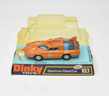 Dinky toys 103 Spectrum Patrol Car Very Near Mint/Boxed 'The Lane' Collection