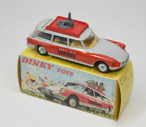 French Dinky 1404 Citroen ID19 Estate Car 'Radio Tele Luxembourg' Very Near Mint/Boxed