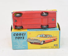Corgi Toys 480 Chevrolet Taxi Cab Virtually Mint/Boxed