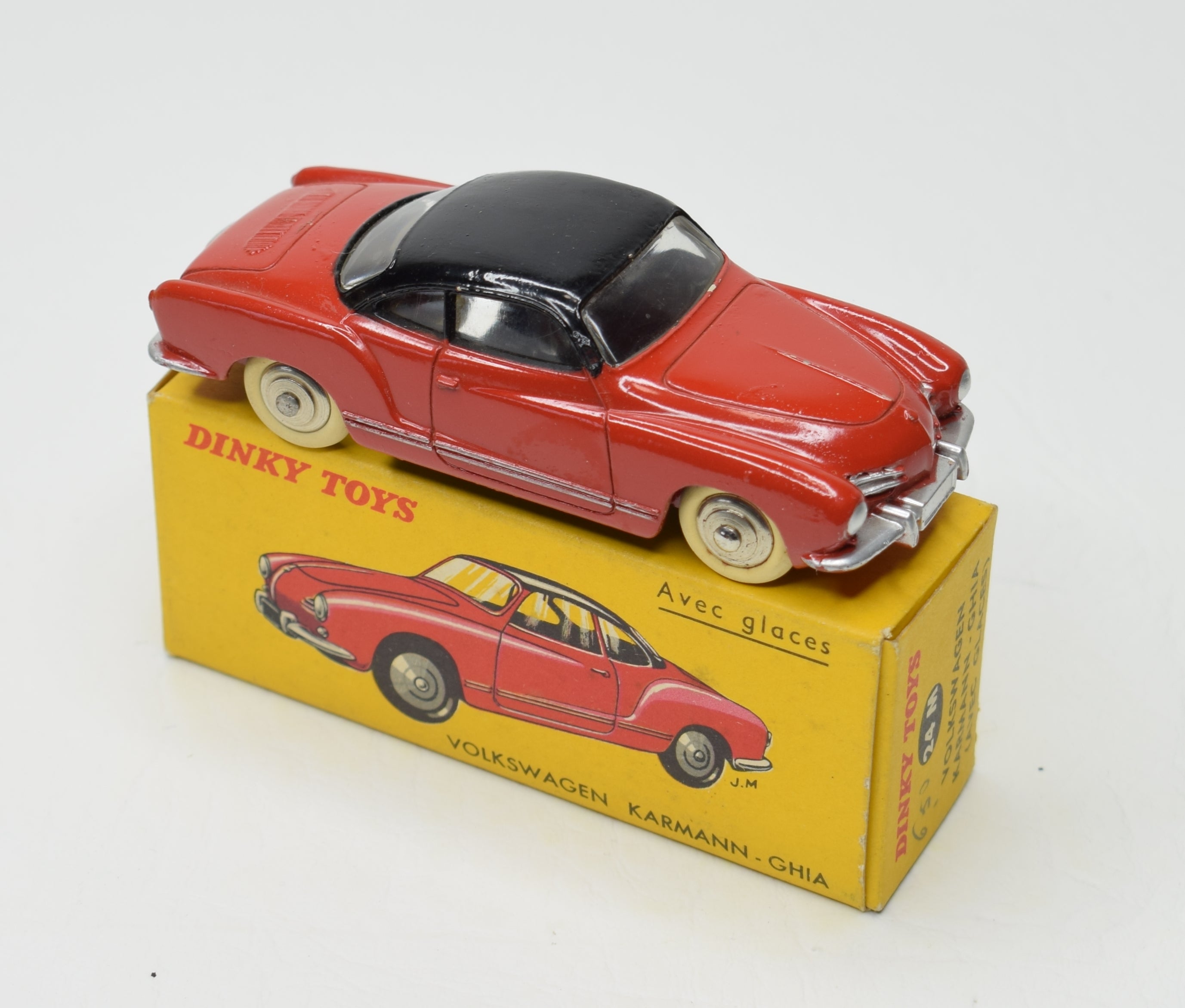 Dinky by Matchbox DY035/A; 1968 VW Karmann-Ghia Convertible, Red 183943 Dinky by Matchbox DY035/A; 1968 VW Karmann-Ghia Convertible, Red 183943