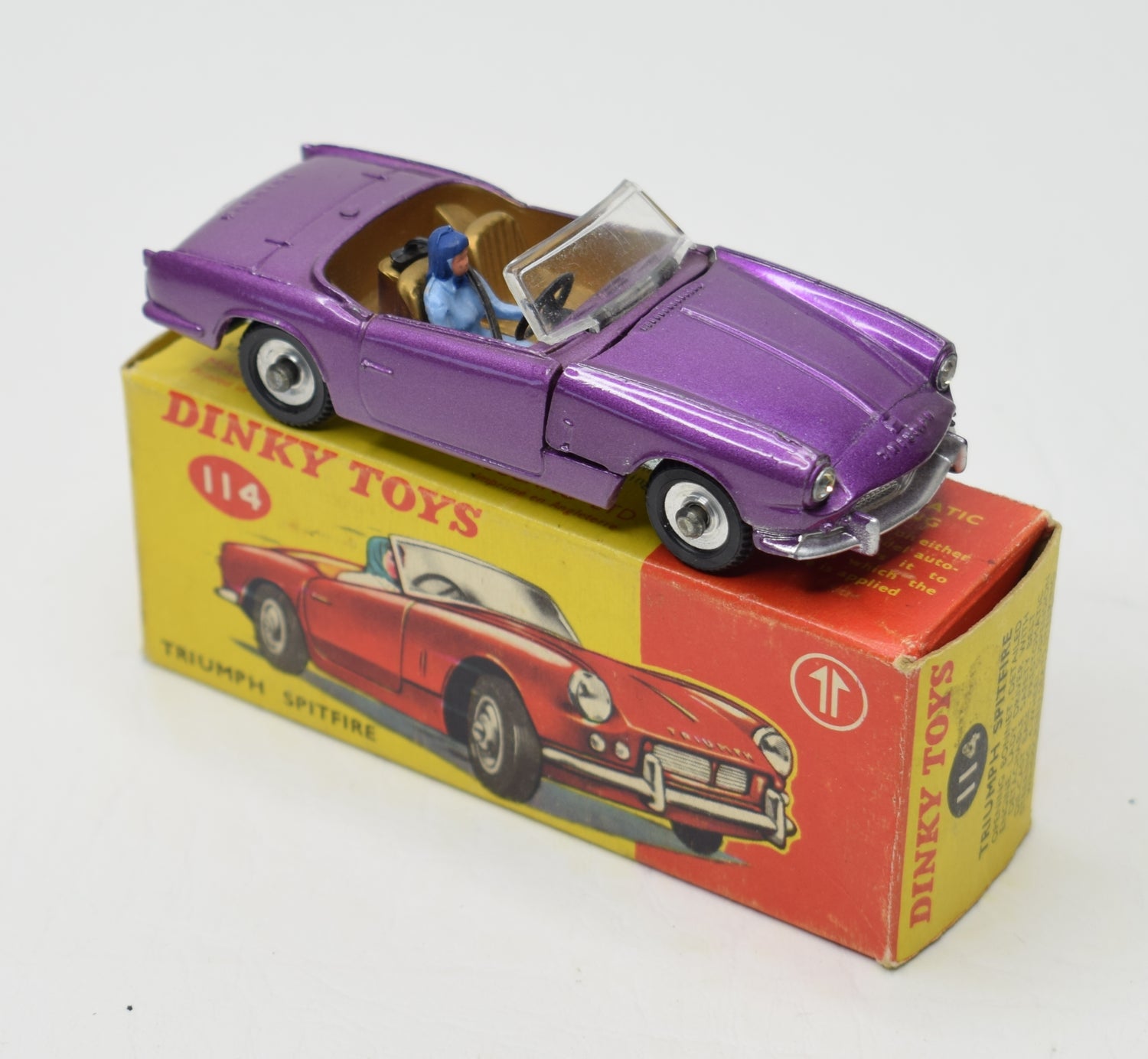 Dinky toy 114 Triumph Spitfire Very Near Mint/Boxed 'Cotswold' Collection Part 2