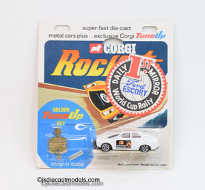 Corgi Rockets 927 Ford Escort Rally Mint/Lovely card & blister