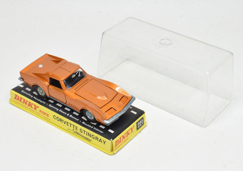 Dinky toy 221 Corvette Stingray Virtually Mint/Boxed The 'Geneva