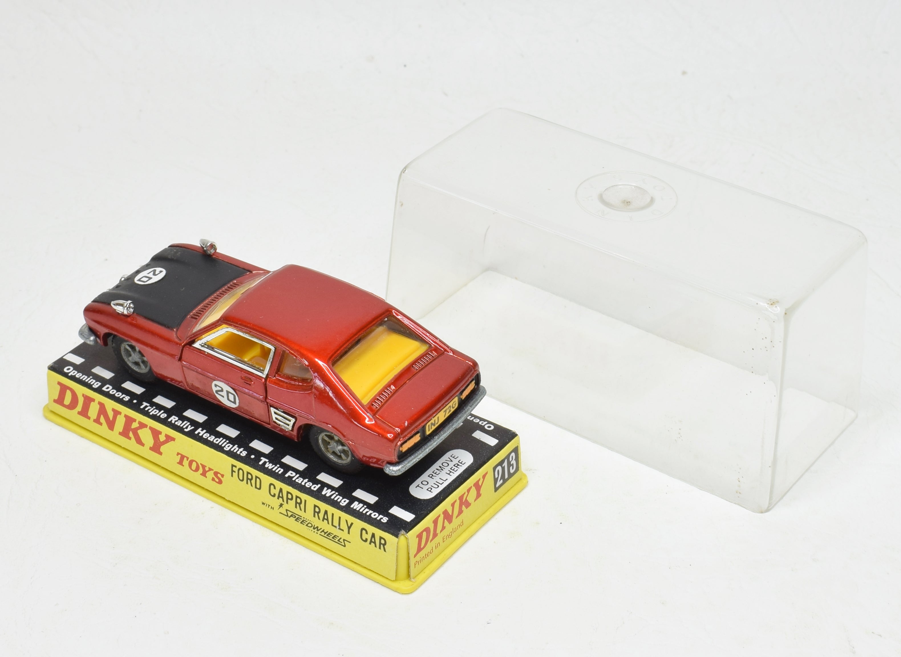 Dinky toy 213 Rally Ford Capri Virtually Mint/Boxed The 'Geneva 