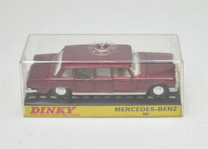 Dinky toy 128 Mercedes-Benz 600 Virtually Mint/Boxed The 'Geneva' Collection