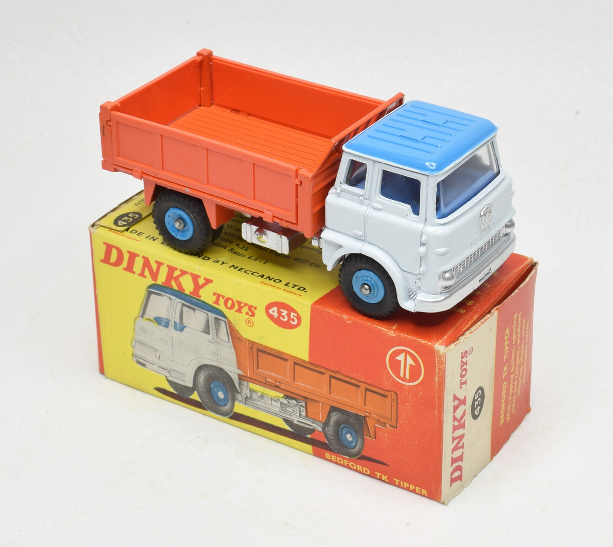 Dinky toy 435 Bedford TK Tipper Very Near Mint/Boxed The 'Geneva' Collection