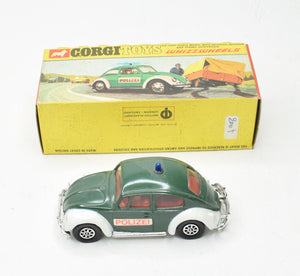 Corgi toys 373 VW 1200 'Polizei' Very Near Mint/Boxed The 'Geneva' Collection