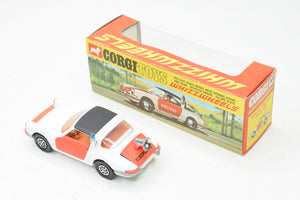 Corgi toys 509 Porsche Targa 911s 'Rijkspolitie' Virtually Mint/Boxed The 'Geneva' Collection