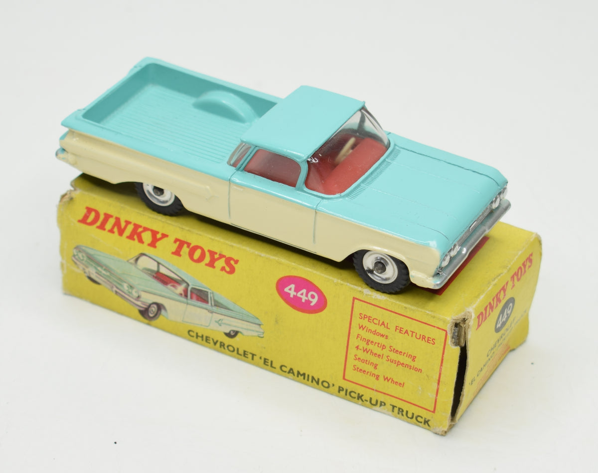 Dinky toys South African  449 El Camino Pick-Up Truck Very Near Mint/Boxed