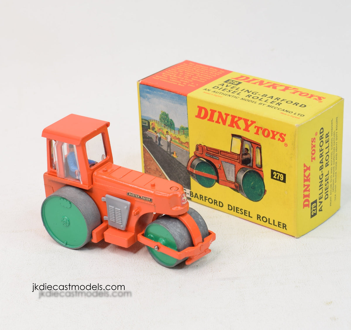 Dinky toys 279 Aveling Road Roller Virtually Mint/Boxed 'Ribble Valley' Collection