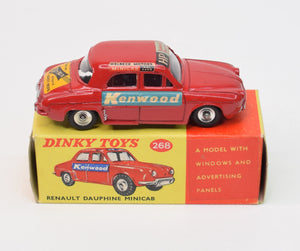 Dinky 268 Renault Dauphine Minicab Mint/Lovely box