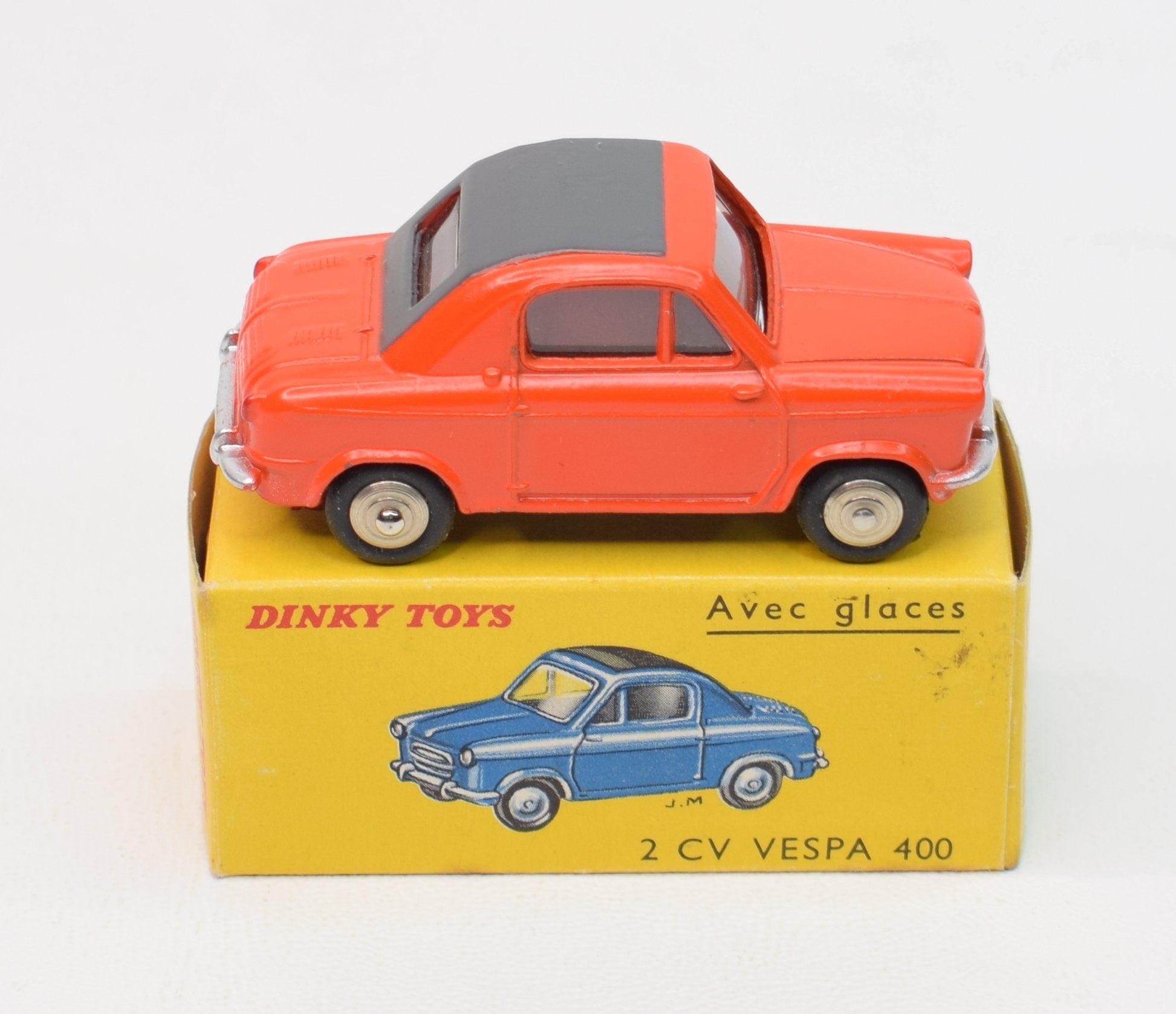 Dinky Toys 24L - 2CV Et Vespa 400 - Boîte D'origine MIB - Miniature De Collection