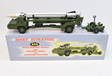 Dinky toys 666 Missile Erector Virtually Mint/Boxed