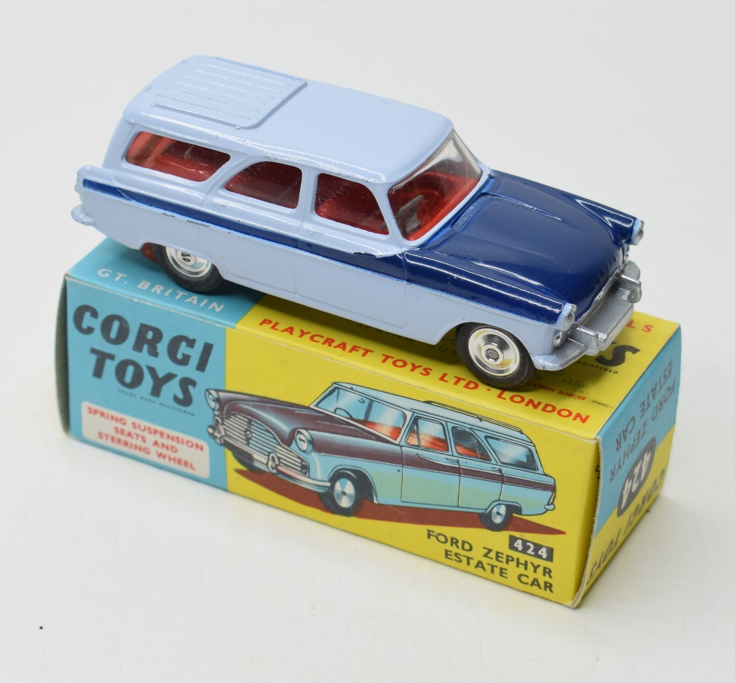 Corgi Toys Ford Zephyr Estate Virtually Mint/Boxed 'Cotswold' Collection Part 2