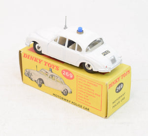 Dinky toys 269 Motorway Police Car Virtually Mint/Boxed