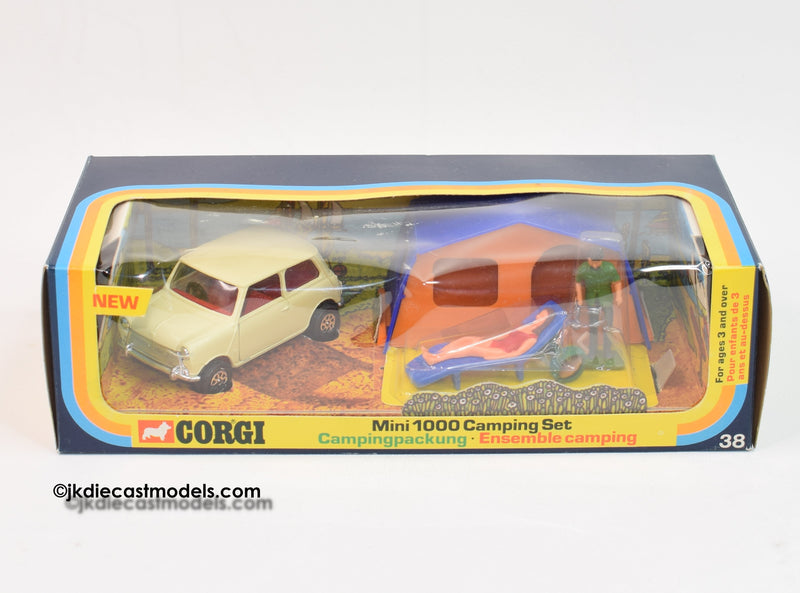 Corgi toys 38 Mini 1000 Camping set Mint/Lovely box 'JJP Vancouver