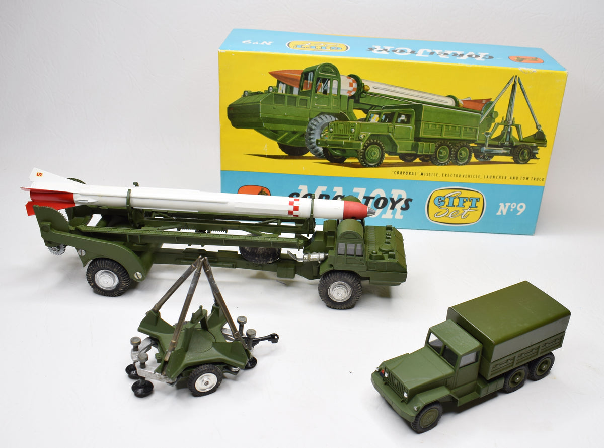 Corgi Gift set 9 Corporal Guided Missile Set Virtually Mint/Boxed