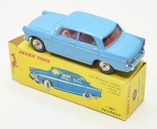 French Dinky Poch 553 Peugeot 404 Very Near Mint/Boxed