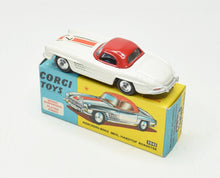 Corgi toys 304s Mercedes 300sl Very Near Mint/Boxed (White RN 7)