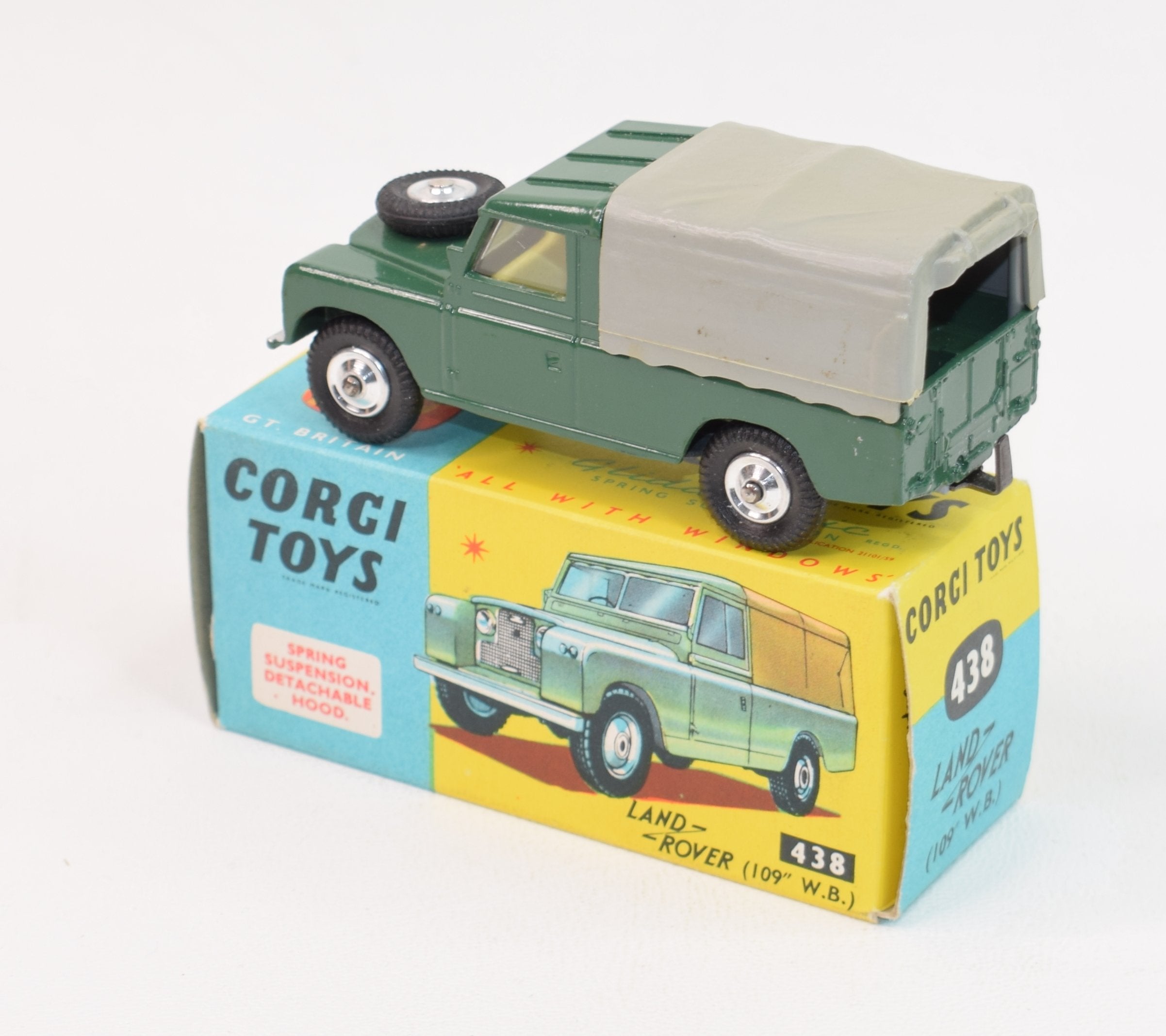 Corgi Toys 438 Land-Rover Virtually Mint/Boxed – JK DIE-CAST MODELS