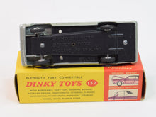Dinky toy 137 Plymouth Fury Virtually Mint/Lovely box
