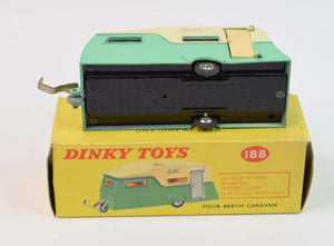 Dinky toy 188 Four Berth Caravan Virtually Mint/Boxed