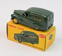 Dinky Toys 472 Austin Van "Raleigh Cycles" Virtually Mint/Boxed