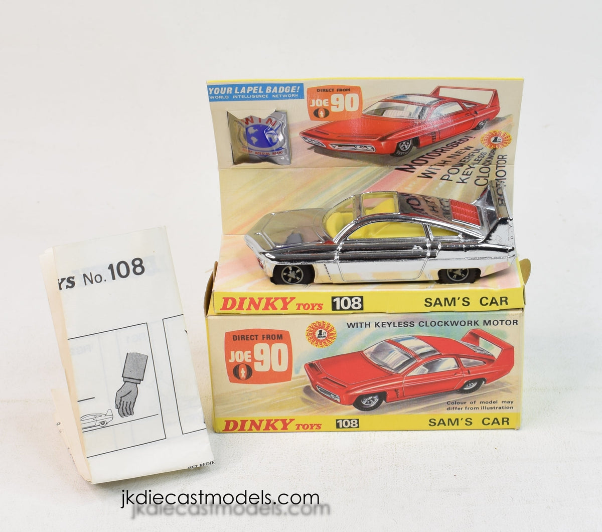 Dinky toys 108 Sam's Car Virtually Mint/Lovely box