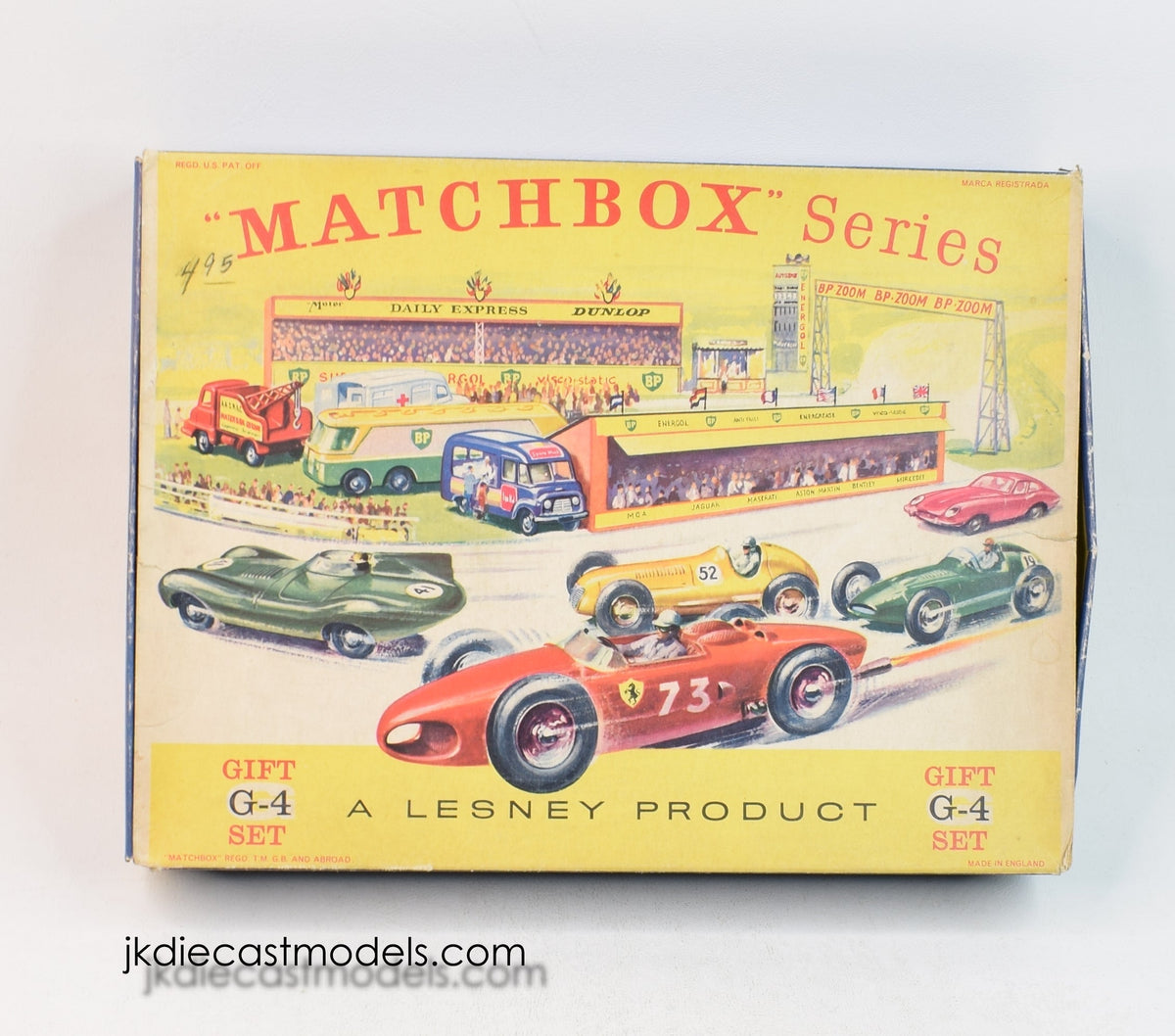 1963 - Matchbox Lesney - G4 Grand Prix - Virtually Mint/Boxed