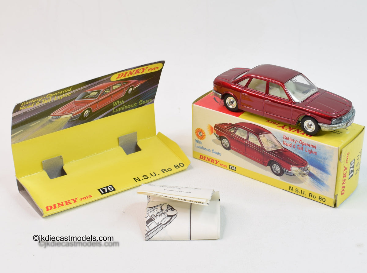 Dinky toys 176 N.S.U Ro80 Virtually Mint/Lovely box