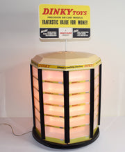 Dinky toys Point of Sale - Rotating & Illuminating Display