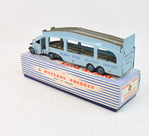 Dinky Toys 582 Pullmore Car Transporter (6 rivets) Very Near Mint/Boxed