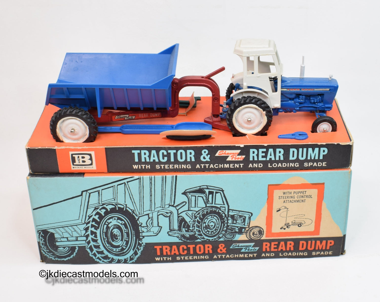 Britain's 9360 Ford 5000 & Rear Dump Very Near Mint/Boxed