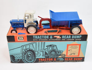 Britain's 9360 Ford 5000 & Rear Dump Very Near Mint/Boxed