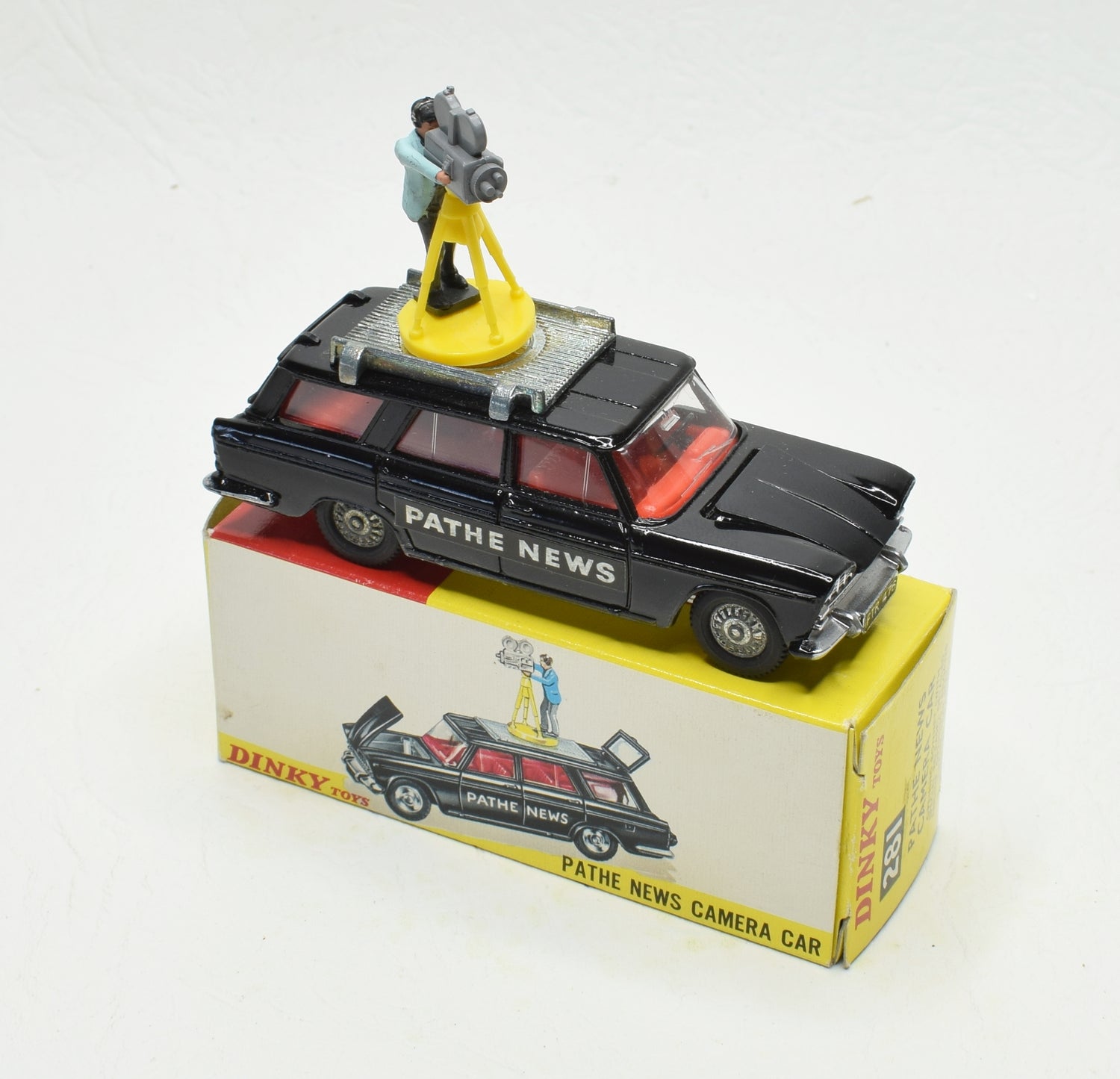Dinky toys 281 Pathe News Camera car Virtually Mint/Boxed