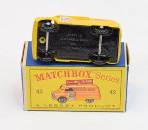 Matchbox Lesney 42 Evening news BPW - Virtually Mint/Boxed