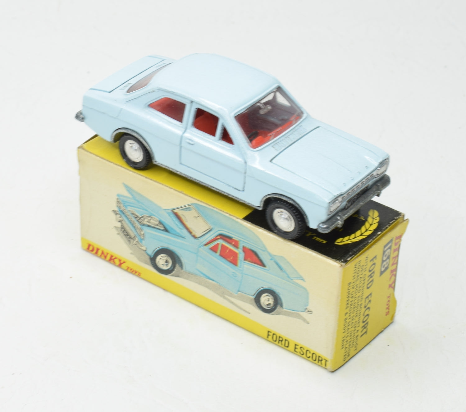 Dinky toys 168 Ford Escort Very Near Mint/Boxed The 'Geneva' Collection