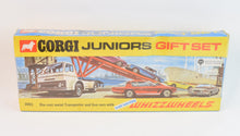 Corgi Juniors 3003 Hoyner Mk II Transporter set Virtually Mint/Boxed (torn cello)