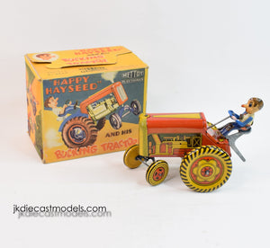 Mettoy 'Happy Hayseed' Bucking Tractor Virtually Mint/Boxed
