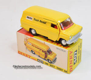 Dinky toy 407 'Hertz' Ford Transit Virtually Mint/Boxed