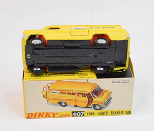Dinky toy 407 'Hertz' Ford Transit Virtually Mint/Boxed