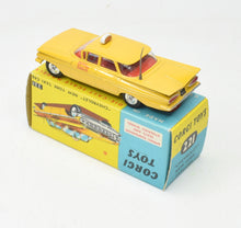 Corgi toys 221 'Chevrolet' New York Taxi Very Near Mint/Boxed The Geneva' Collection