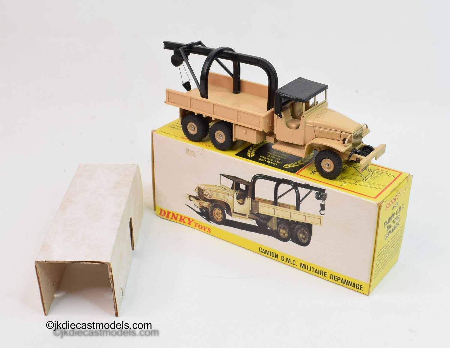 French Dinky 808 Renault Camion G.M.C Recovery truck Virtually Mint/Boxed