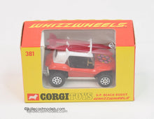 Corgi toys 381 G.P Beach Buggy Very Near Mint/Boxed 'JJP Vancouver' Collection