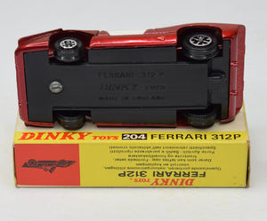 Dinky toy 204 Ferrari 312p Virtually Mint/Boxed