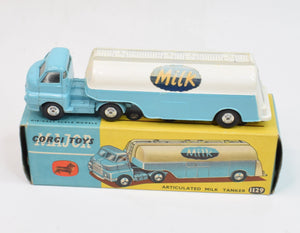 Corgi toys 1129 'Milk' Tanker Very Near Mint/Boxed 'JJP Vancouver' Collection